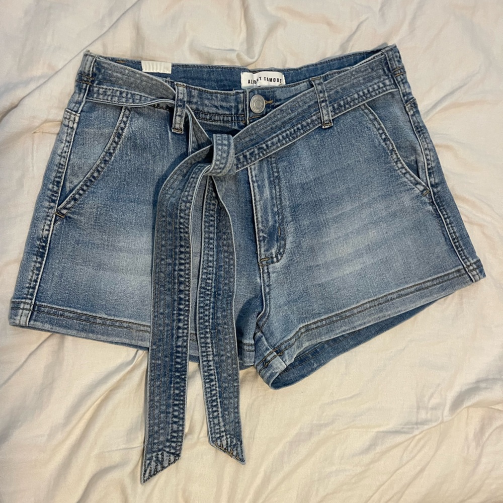 Womens denim shorts